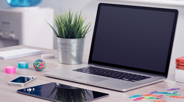 Multiple devices on desk